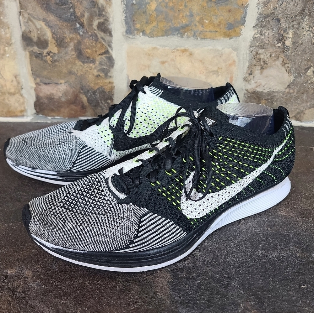 Nike 14 FlyKnit Racer Running Racing Shoes - Picture 5 of 10